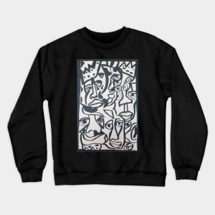 A Nod to Picasso by Kayli Crewneck Sweatshirt